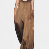 Lūcija Mono Grande Plisszado laza siluettel