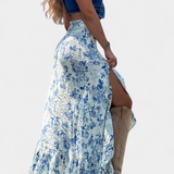 Falda Maxi Kala A Nyitással és Volánokkal