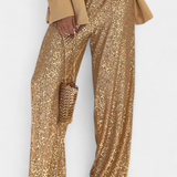 Magas Derékú Nadrág Övvel - Elva