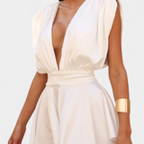 Rosalba Mono Mély Dekoltázzsal és Kiemelt Derékkal