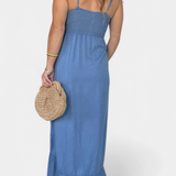 Kailani Maxi Ruha Volánokkal és Elülső Csomóval