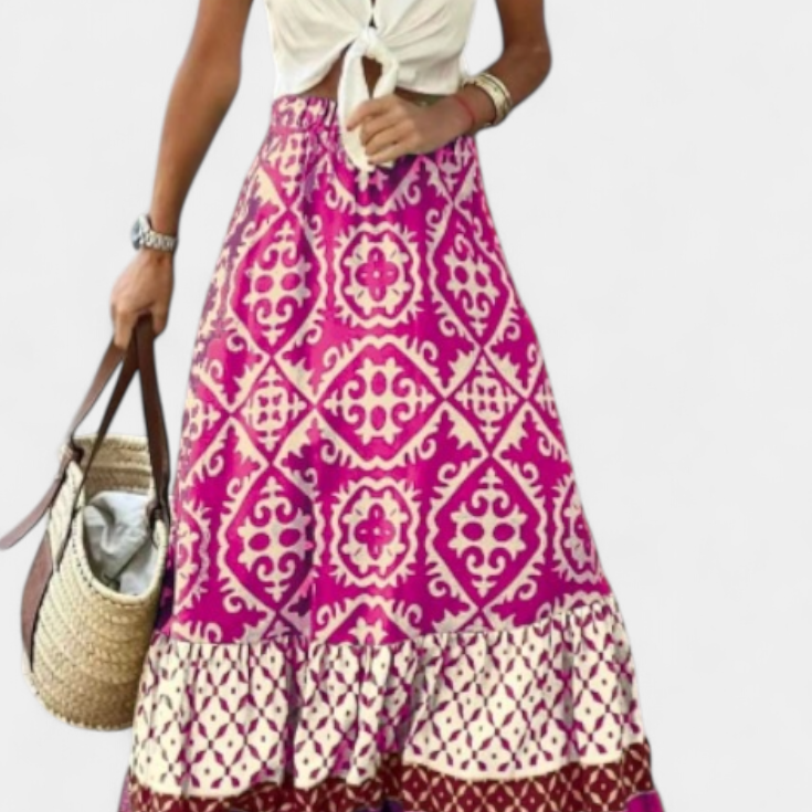 Ethel Maxi Szoknya Volánnal