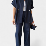 Lani Lazacsin és Nadrág Pamutból és Vászonból