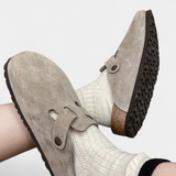 Aubree Suede Kesztyű Állítható Csattal