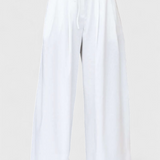 Bernadina len szett elülső nyitással és bő nadrággal