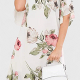 Tameka Ruha Áttetsző Rózsákkal és Ujjakkal