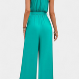 Nyree Aszimmetrikus Felső Kivágással és Masnival