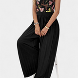 Maruja Mono Palazzo Virágmintás Hímzéssel és Átlátszó Csipkével