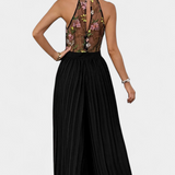 Maruja Mono Palazzo Virágmintás Hímzéssel és Átlátszó Csipkével