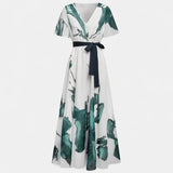 Nayla™ | Álom Aquarelle Hosszú Ruha