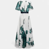 Nayla™ | Álom Aquarelle Hosszú Ruha